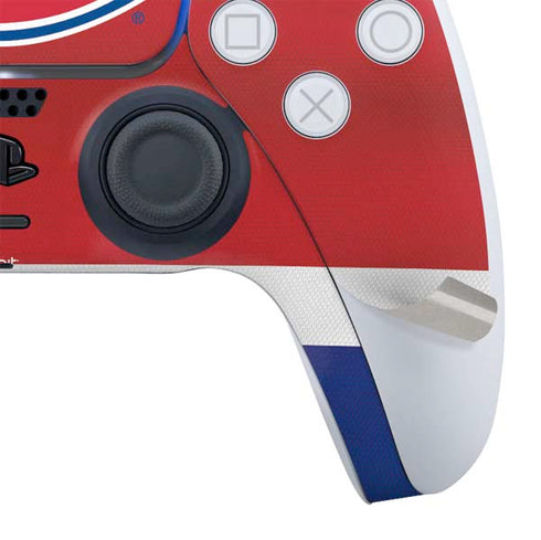 NHL Montreal Canadiens Jersey PS5 Controller Skin