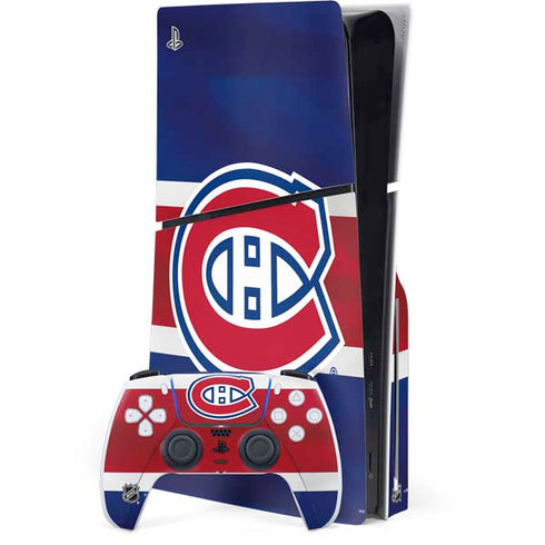 NHL Montreal Canadiens Jersey PS5 Slim Disk Bundle Skin