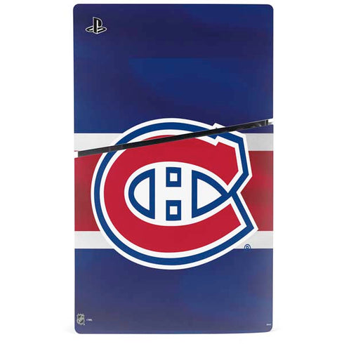 NHL Montreal Canadiens Jersey PS5 Slim Disk Bundle Skin