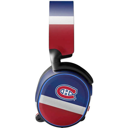 NHL Montreal Canadiens Jersey SteelSeries Arctis 5 Skin