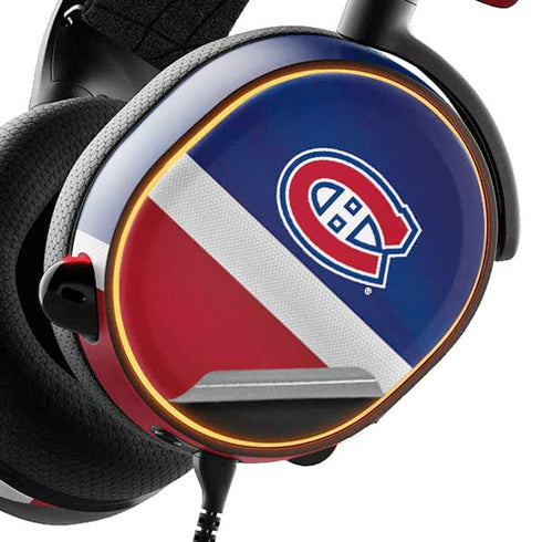 NHL Montreal Canadiens Jersey SteelSeries Arctis 5 Skin