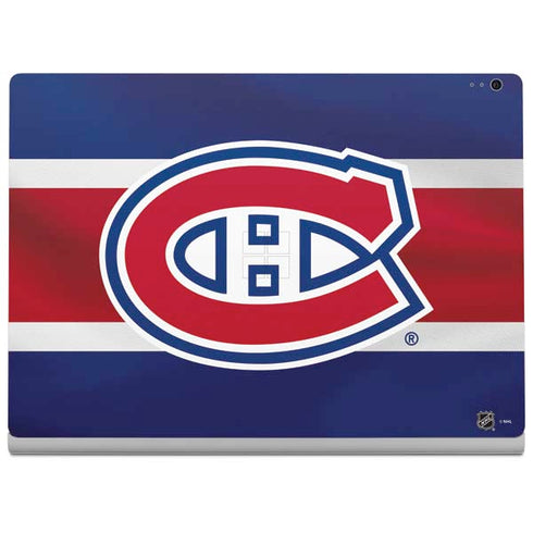 NHL Montreal Canadiens Jersey Surface Book 2 13.5in Skin