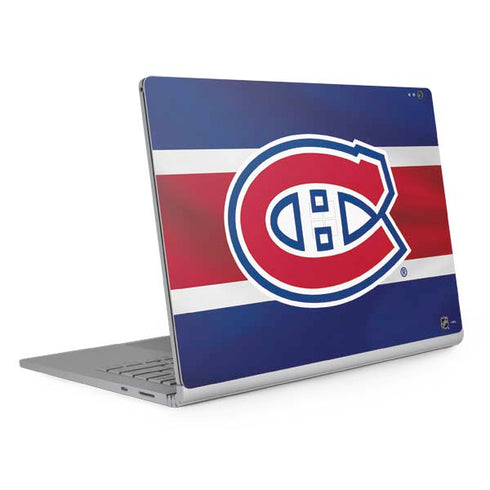 NHL Montreal Canadiens Jersey Surface Book 2 15in Skin