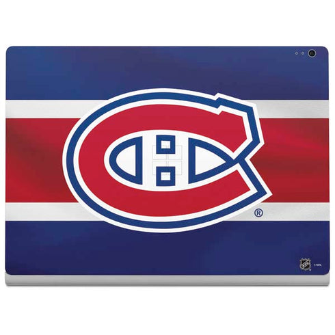 NHL Montreal Canadiens Jersey Surface Book 2 15in Skin