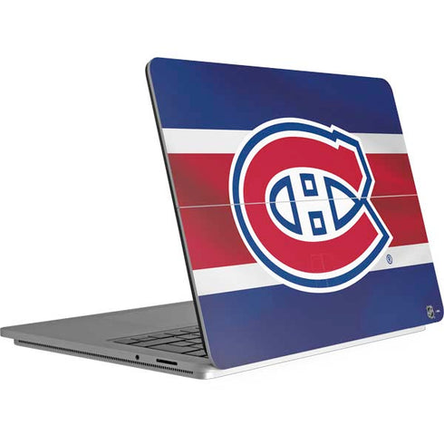 NHL Montreal Canadiens Jersey Surface Laptop Studio Skin