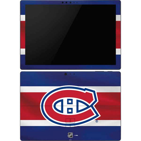 NHL Montreal Canadiens Jersey Surface Pro 6 Skin