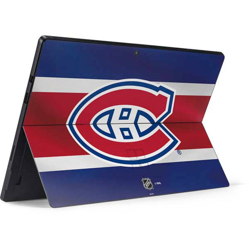 NHL Montreal Canadiens Jersey Surface Pro 7 Skin