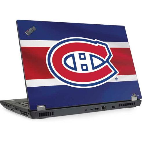 NHL Montreal Canadiens Jersey Lenovo ThinkPad Skin