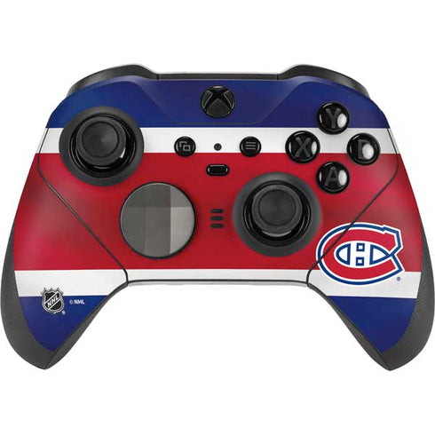 NHL Montreal Canadiens Jersey Xbox Elite Wireless Controller Series 2 Skin