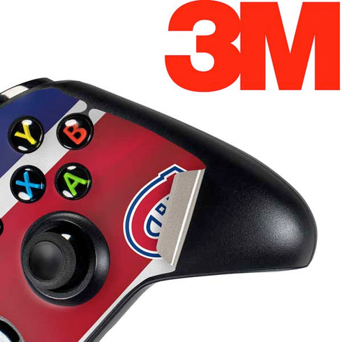 NHL Montreal Canadiens Jersey Xbox One Controller Skin