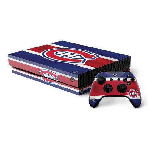 NHL Montreal Canadiens Jersey Xbox One X Bundle Skin