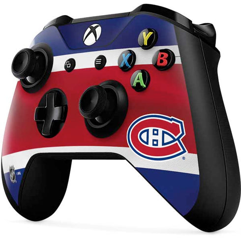 NHL Montreal Canadiens Jersey Xbox One X Controller Skin