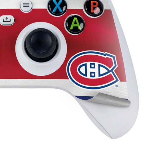 NHL Montreal Canadiens Jersey Xbox Series S Skins