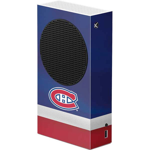 NHL Montreal Canadiens Jersey Xbox Series S Console Skin