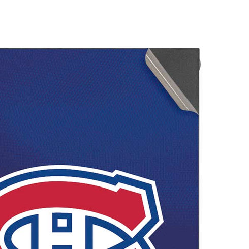 NHL Montreal Canadiens Jersey Xbox Series X Console Skin