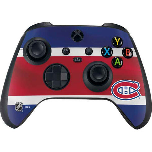 NHL Montreal Canadiens Jersey Xbox Series X Controller Skin