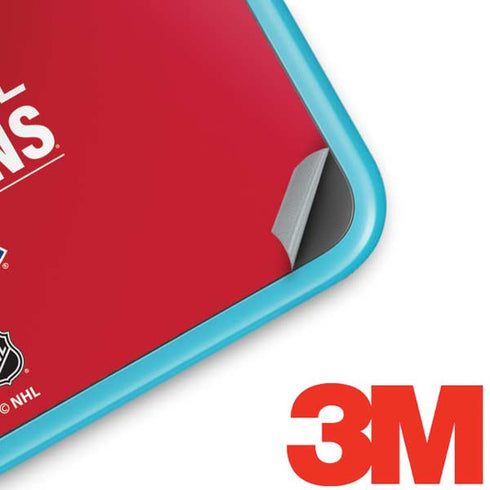 NHL Montreal Canadiens Lineup Nintendo 2DS XL (2017) Skin