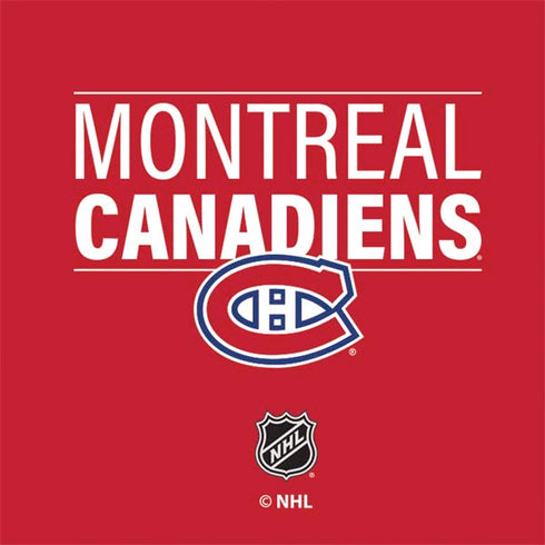 NHL Montreal Canadiens Lineup Nintendo 2DS XL (2017) Skin