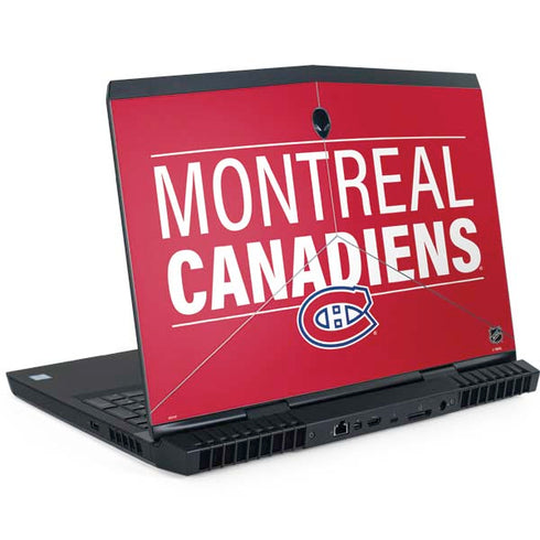 NHL Montreal Canadiens Lineup Dell Alienware Skin