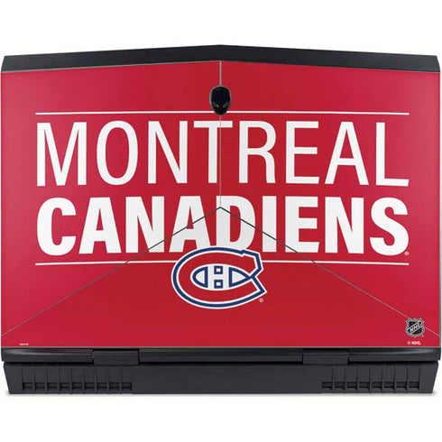 NHL Montreal Canadiens Lineup Dell Alienware Skin
