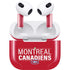 NHL Montreal Canadiens Lineup Apple AirPods (3rd Gen 2021) Skin