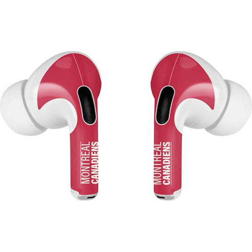 NHL Montreal Canadiens Lineup Apple AirPods Pro Skin