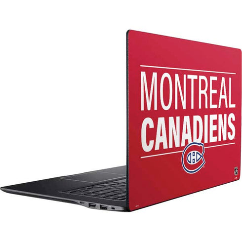 NHL Montreal Canadiens Lineup Ativ Book 9 (15.6in 2014) Skin