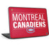 NHL Montreal Canadiens Lineup HP Chromebook Skin