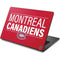 NHL Montreal Canadiens Lineup Dell Chromebook Skin