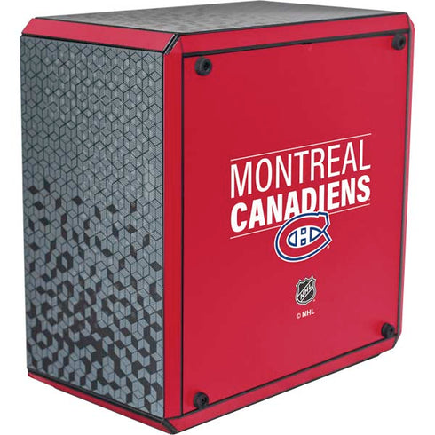 NHL Montreal Canadiens Lineup Cooler Master MasterBox Q300L Mini Tower Skin