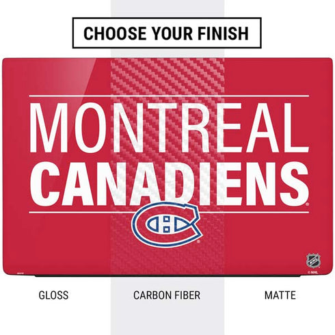 NHL Montreal Canadiens Lineup Dell Vostro Skin
