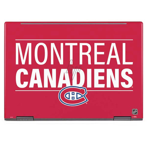 NHL Montreal Canadiens Lineup HP Envy Skin