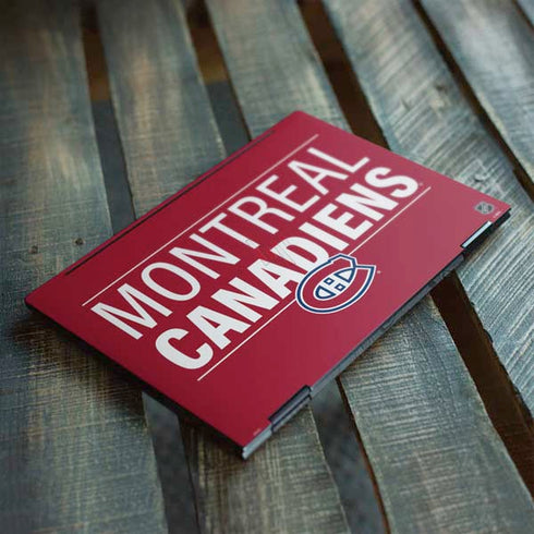 NHL Montreal Canadiens Lineup HP Envy Skin
