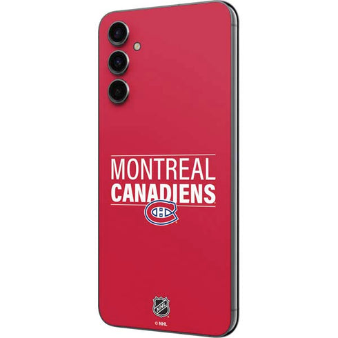 NHL Montreal Canadiens Lineup Galaxy A14 5G Skin