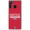 NHL Montreal Canadiens Lineup Galaxy A21 Clear Case