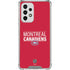 NHL Montreal Canadiens Lineup Galaxy A53 5G Clear Case