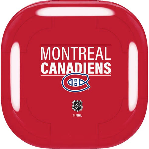NHL Montreal Canadiens Lineup Galaxy Buds Live Skin
