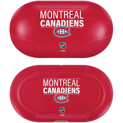 NHL Montreal Canadiens Lineup Galaxy Buds Plus Skin