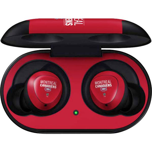 NHL Montreal Canadiens Lineup Galaxy Buds Skin