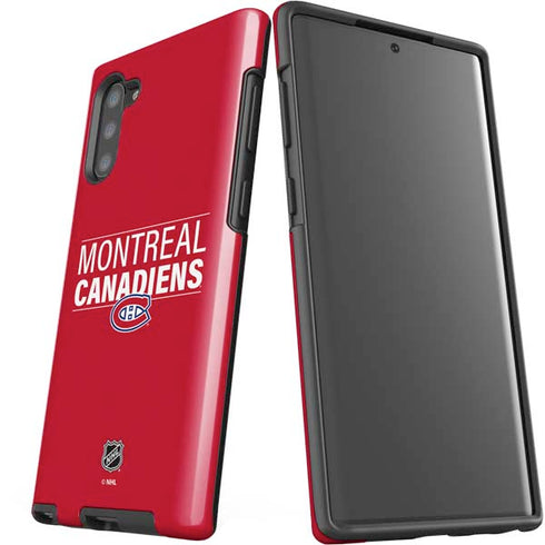 NHL Montreal Canadiens Lineup Galaxy Note 10 Pro Case