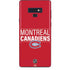 NHL Montreal Canadiens Lineup Galaxy Note 9 Skin