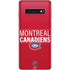 NHL Montreal Canadiens Lineup Galaxy S10 Skin