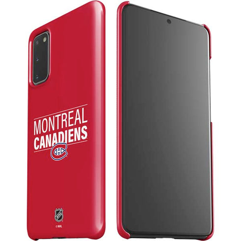 NHL Montreal Canadiens Lineup Galaxy S20 Lite Case
