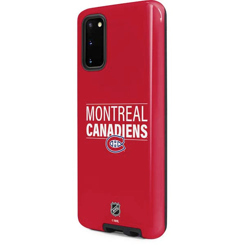 NHL Montreal Canadiens Lineup Galaxy S20 Pro Case