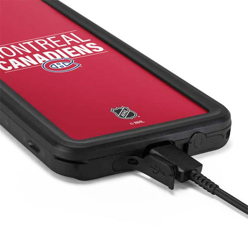 NHL Montreal Canadiens Lineup Galaxy S20 Waterproof Case