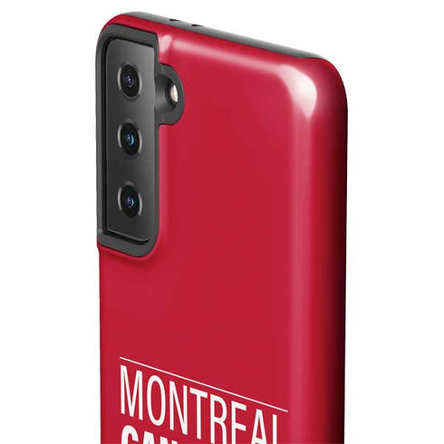 NHL Montreal Canadiens Lineup Galaxy S21 FE Pro Case