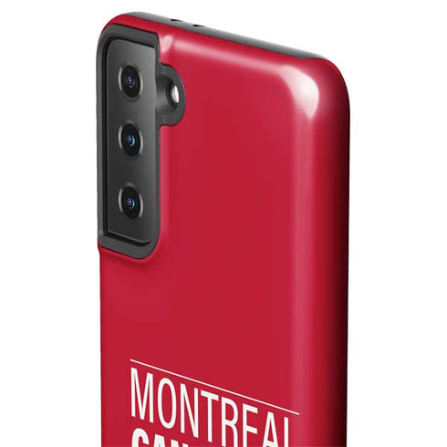 NHL Montreal Canadiens Lineup Galaxy S21 Plus 5G Pro Case
