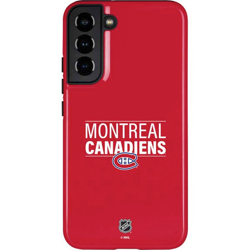 NHL Montreal Canadiens Lineup Galaxy S22 Plus Pro Case