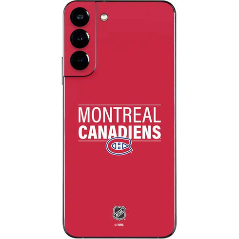 NHL Montreal Canadiens Lineup Galaxy S22 Plus Skin