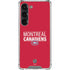 NHL Montreal Canadiens Lineup Galaxy S23 Clear Case